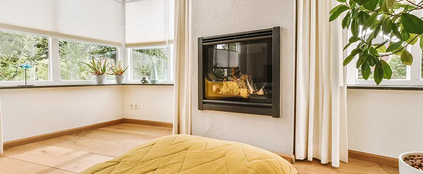 Residential Fireplace Ceramic Glass Installation in Syracuse, UT