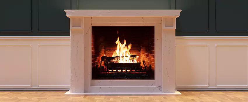 Open Flame Wood-Burning Fireplace Installation Services in Syracuse, Utah