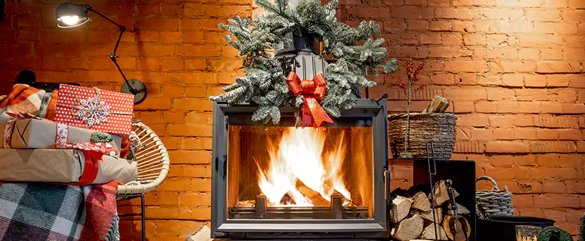 Travis Industries Linear Gas Fireplace Installation in Syracuse, Utah