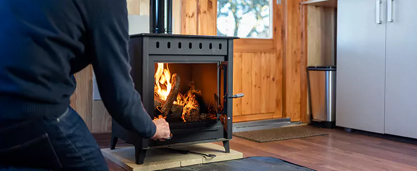 Open Hearth Wood Fireplace Installation in Syracuse, UT