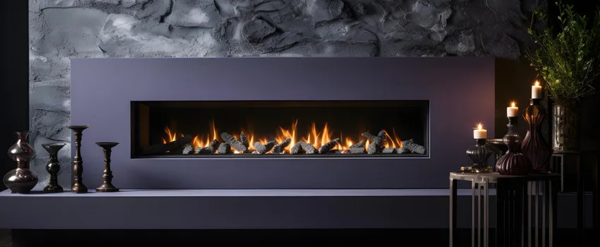 Ember Bed for Ventless Gas Fireplace in Syracuse, UT