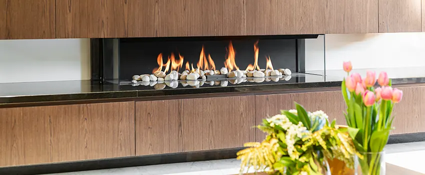 Double-height Fireplace Design Refurbishment in Syracuse, Utah